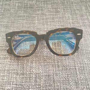 Ray-Ban blue-light blocking readers, State Street edition. Sz 49/20.